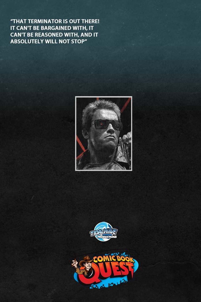 Arnold Schwarzenegger #1 Humam Qutub Secret "T-800s Revenge" Virgin Variant LTD 100