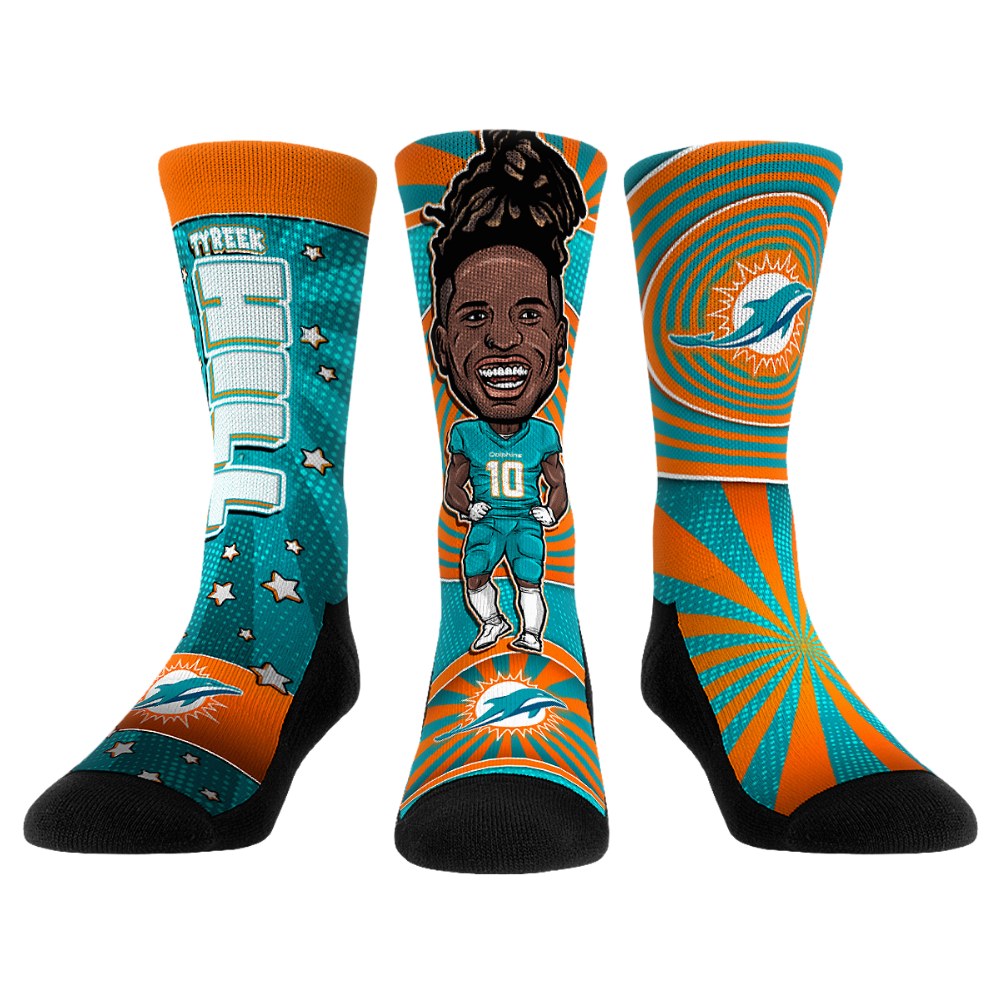 Tyreek Hill - Miami Dolphins - Bobblehead 3-Pack