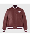 US Open 2025 Coco Gauff New Balance Leather Jacket – Premium Varsity-Style Fan Jacket