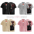 Uchiha Clan Red Eye Crow Graphic Tee