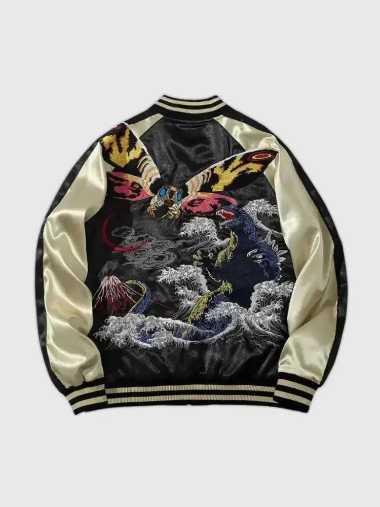 Traditional Japanese Souvenir Jacket - Sublimation Jacket (Recreated Edition)