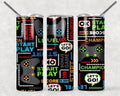 Video Games 20 oz Skinny Tumbler