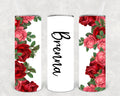 Vintage Rose 20 oz Skinny Tumbler