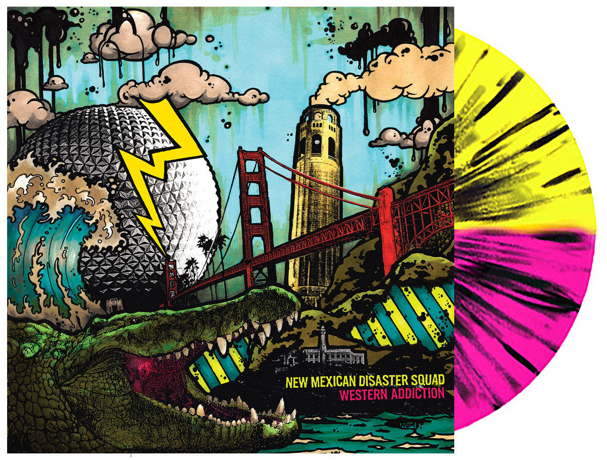 Western Addiction/New Mexican Disaster Squad Split LP