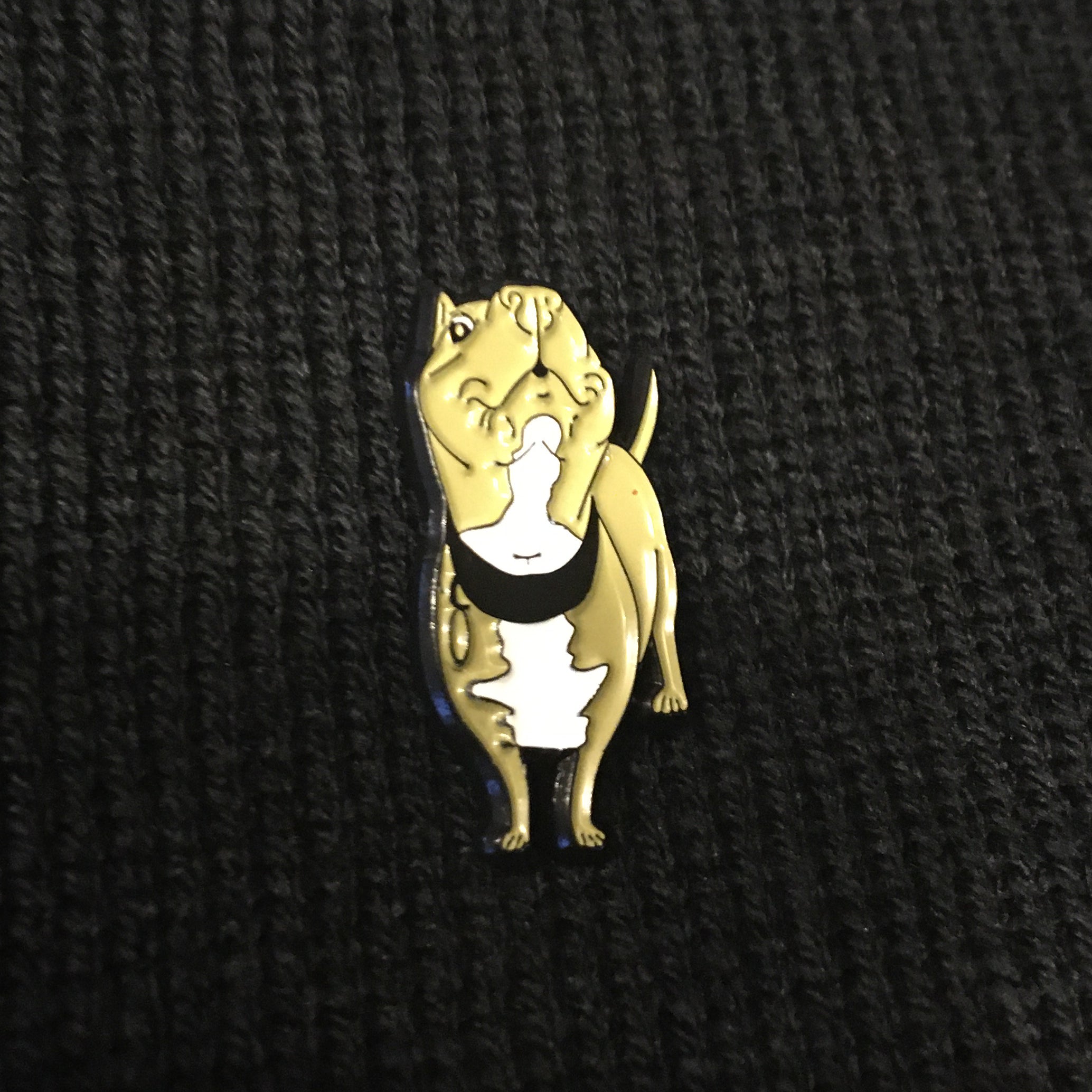 Willie Pierogi Platypus Enamel Pin [Proceeds Donated]
