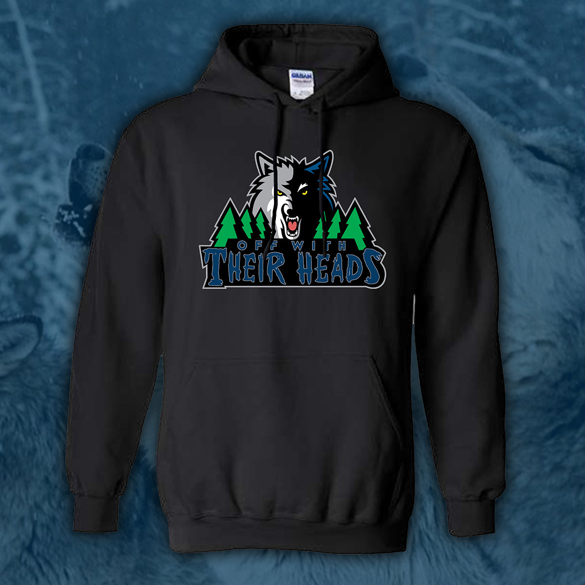 Off With Their Heads "Wolves" Pullover Hoodies