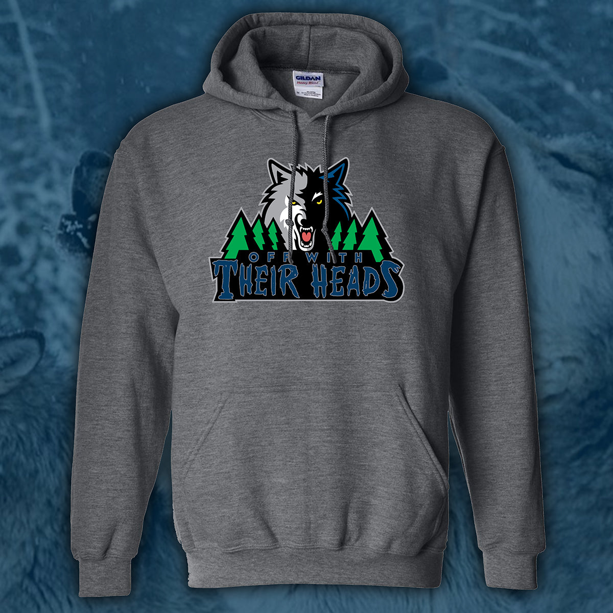 Off With Their Heads "Wolves" Pullover Hoodies
