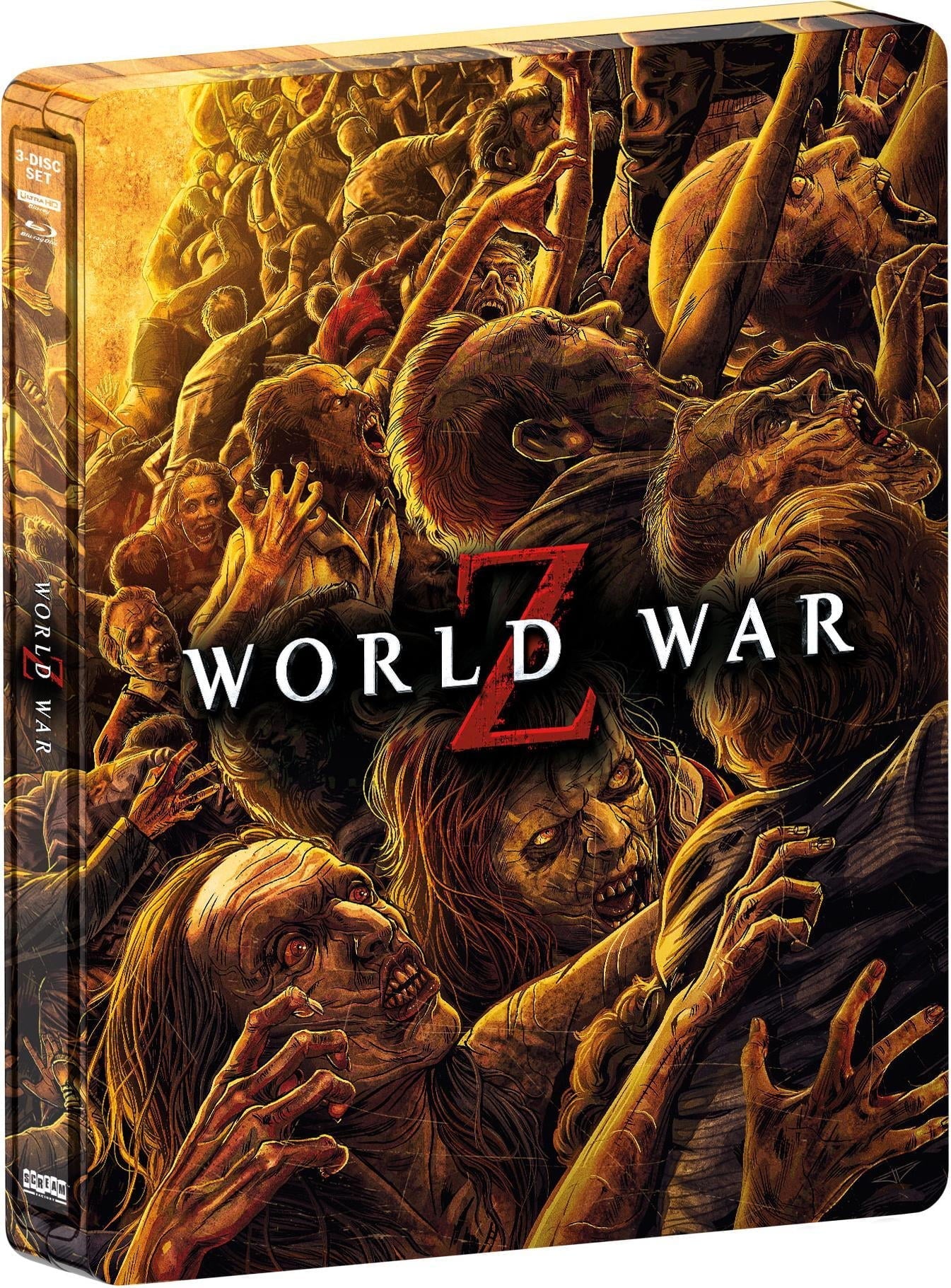 World War Z - Steelbook [4K Ultra HD + Blu-ray]