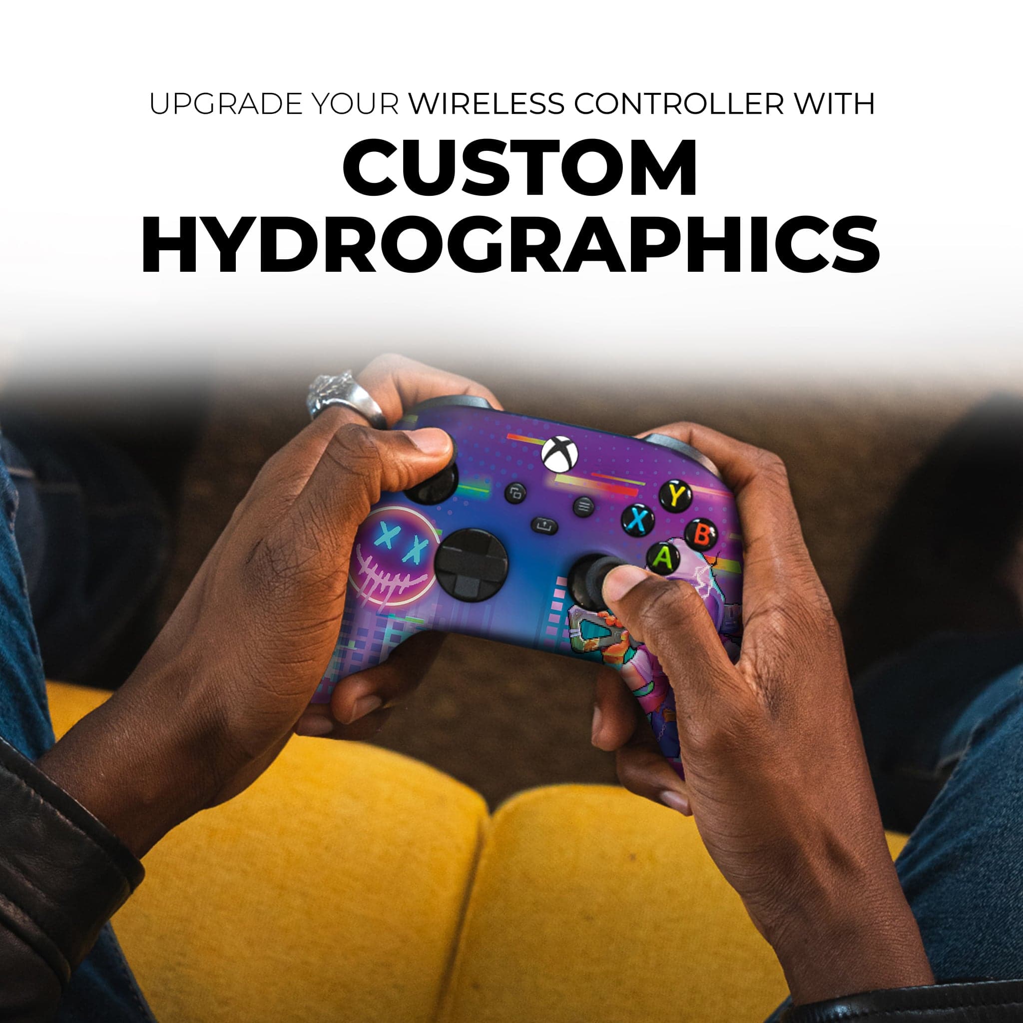 Neon Abyss inspired Xbox Series X/S Controller