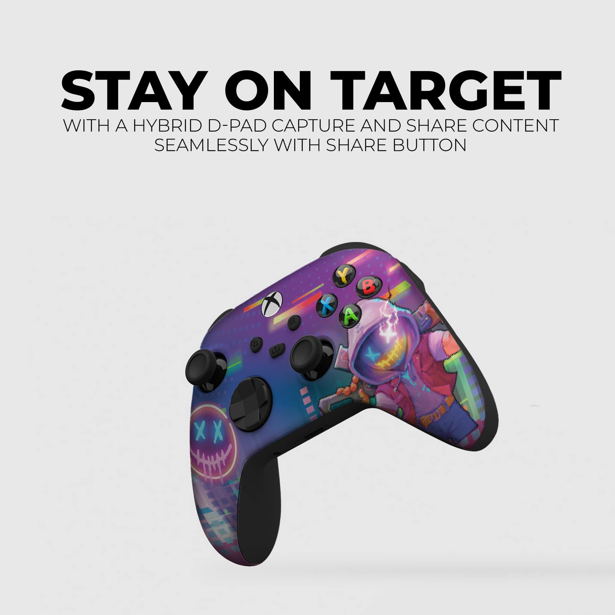 Neon Abyss inspired Xbox Series X/S Controller