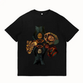 Y2k "Killers Friends" T-Shirt - Halloween Horror Movie Tee