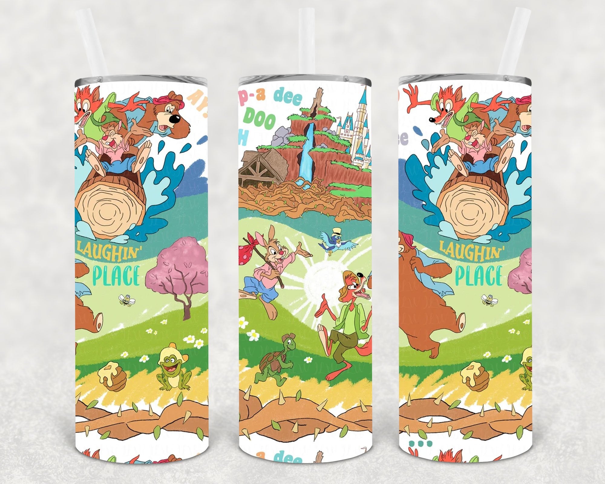 Zip a Dee Doo Dah 20 oz Skinny Tumbler