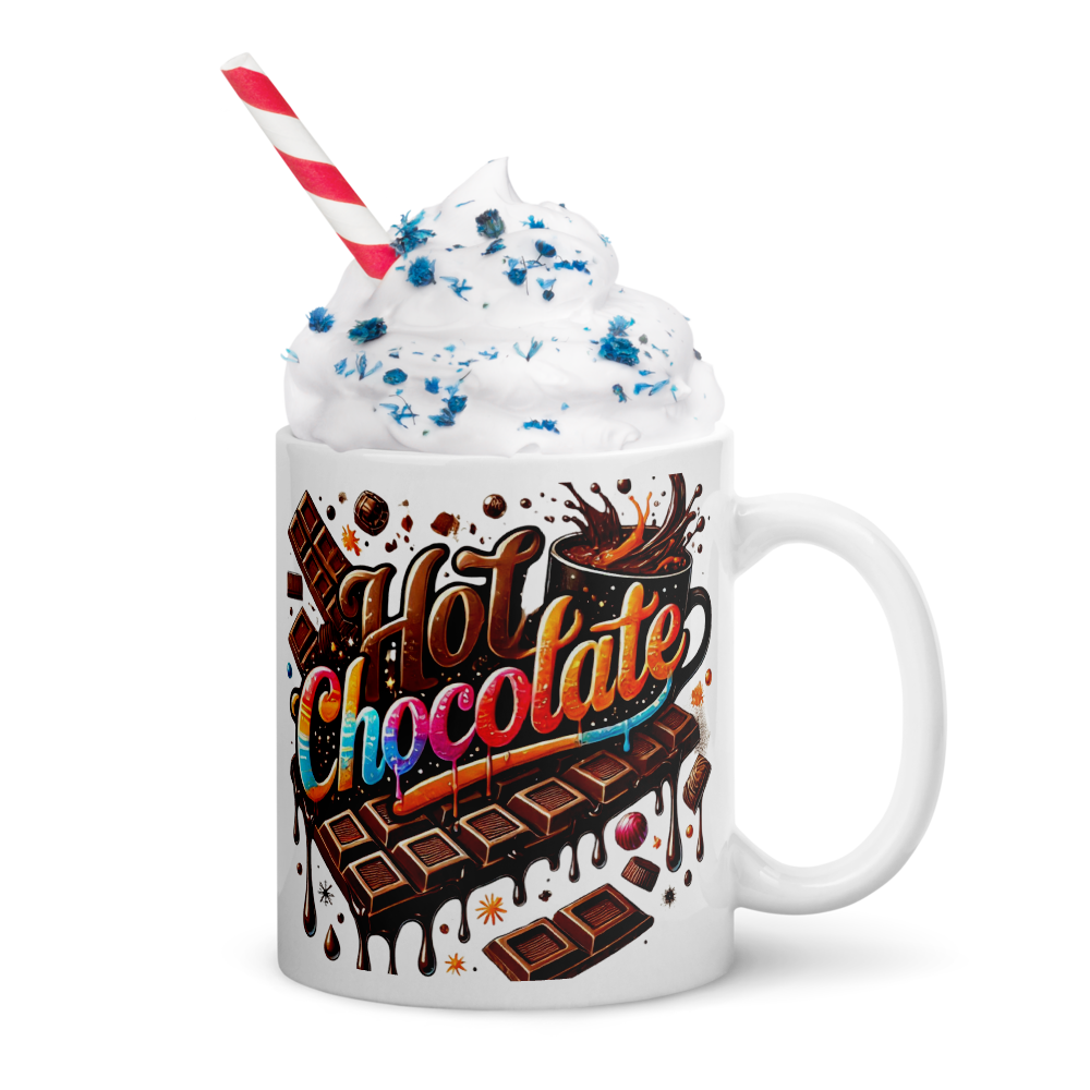 Hot Chocolate Design - 11oz White Mug