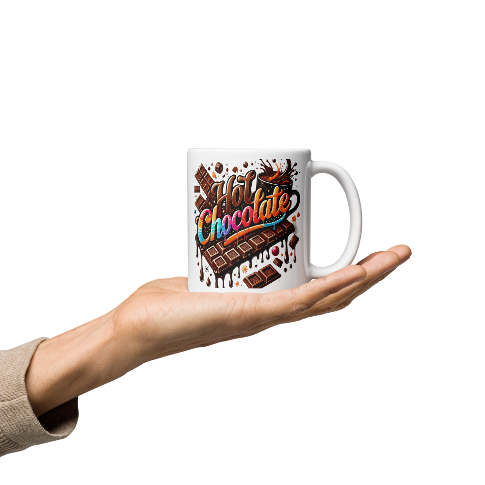 Hot Chocolate Design - 11oz White Mug