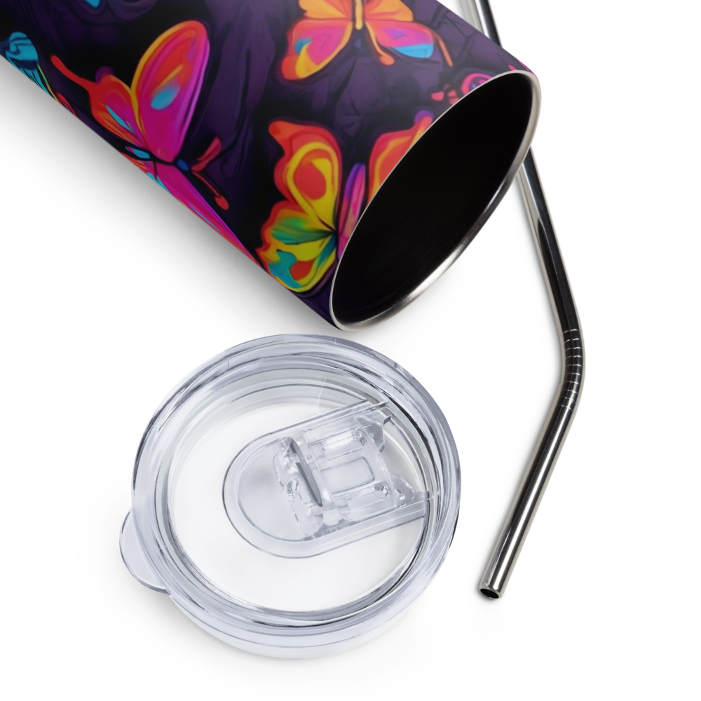 Butterfly Metal Tumbler
