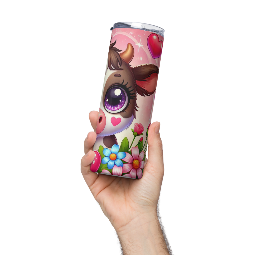 Calf With Heart Tumbler