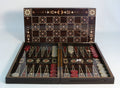 Backgammon- Floral Decoupage Backgammon