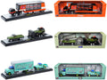 Auto Haulers Set of 3 Trucks Release 91 Limited Edition to 8000 pieces Worldwide 1/64 Diecast Model Cars by M2 Machines  free shipping USA