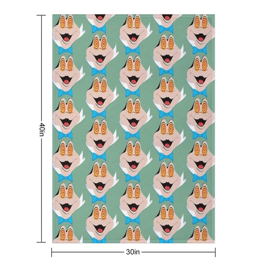 Mr. Toad Throw Blanket
