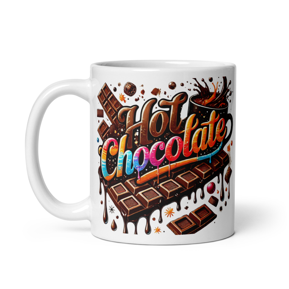 Hot Chocolate Design - 11oz White Mug