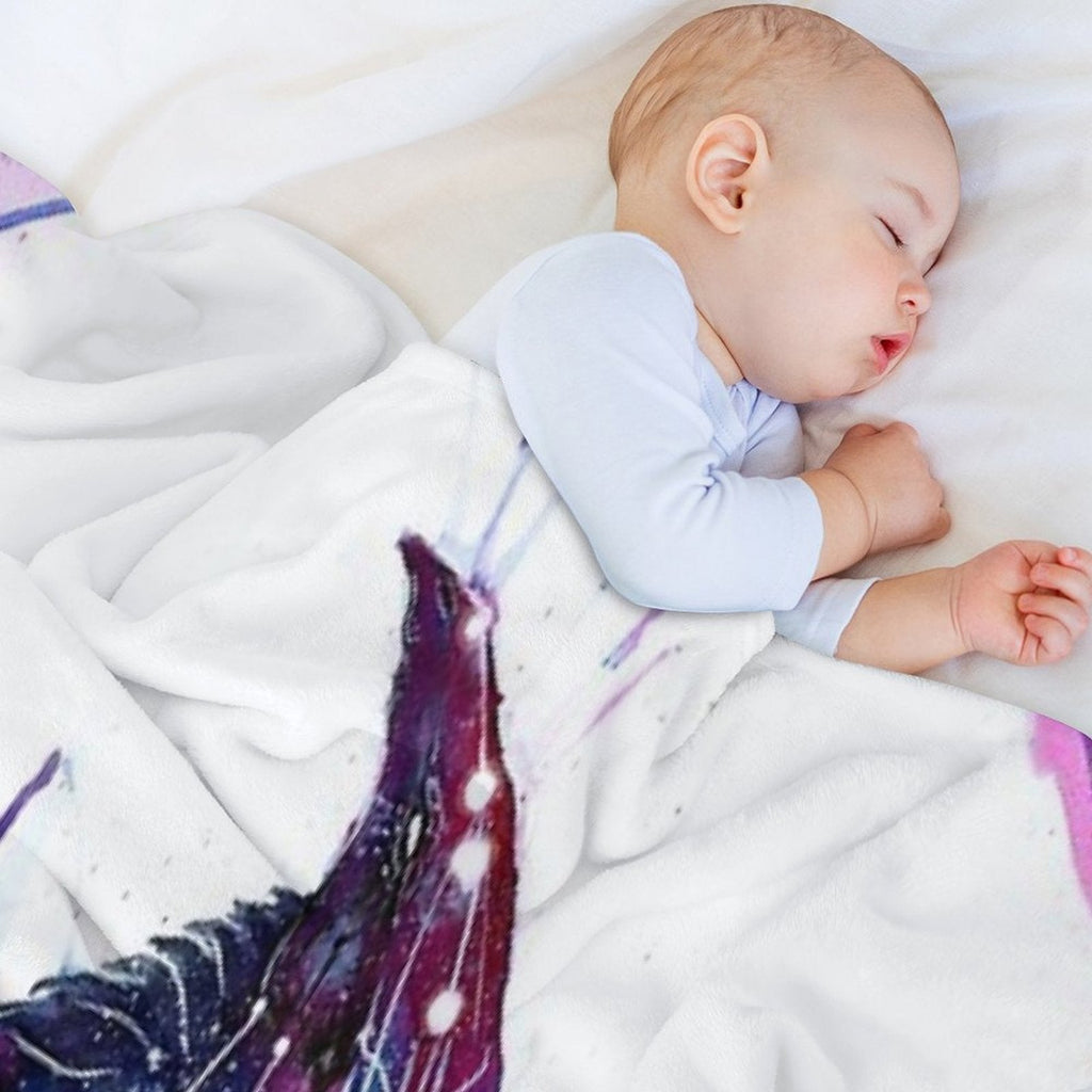 Galaxy Dragon Throw Blanket
