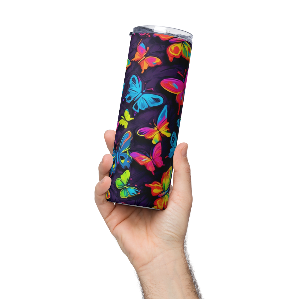 Butterfly Metal Tumbler