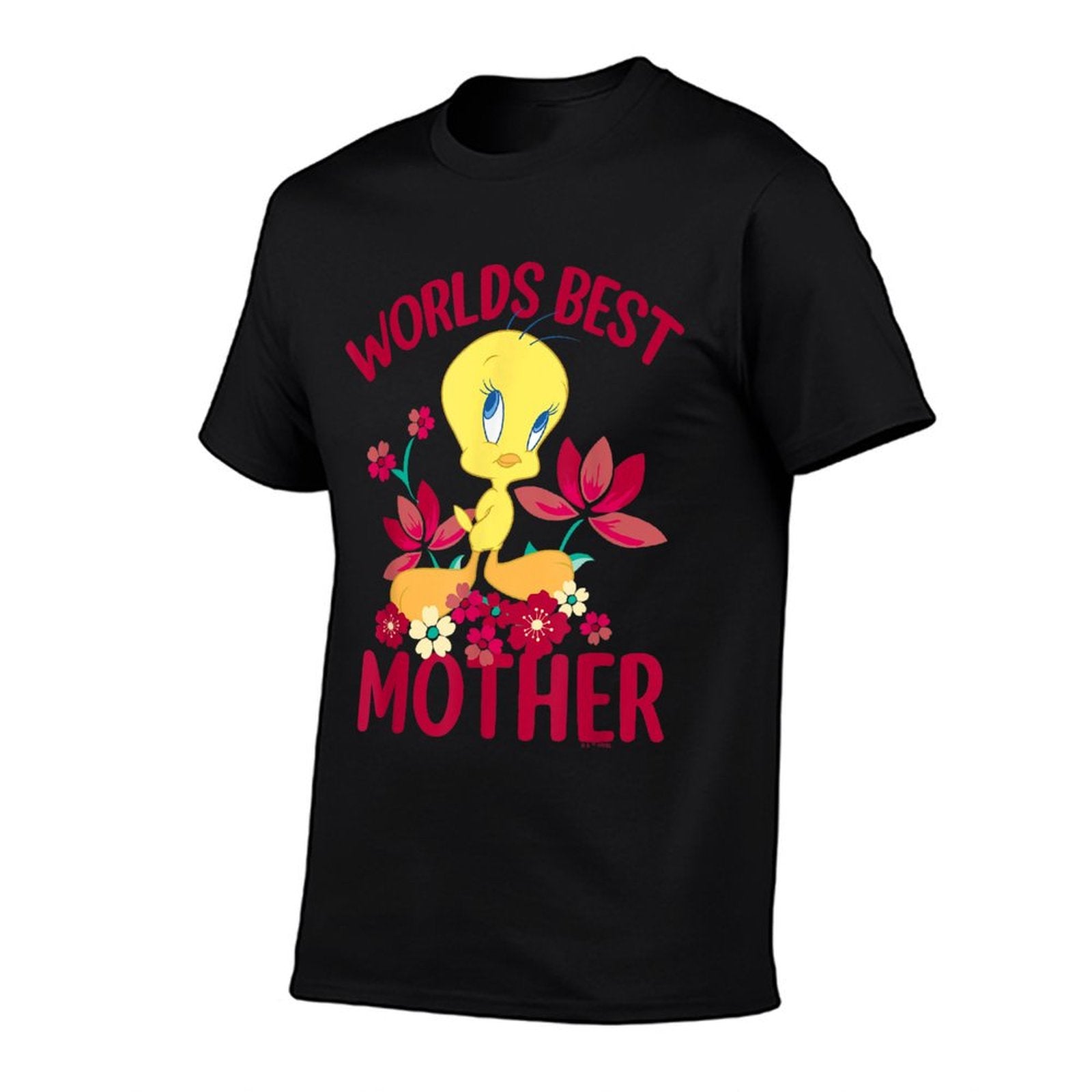 Looney Tunes Mother's Day Tweety Worlds Best Mom T-Shirt