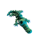Skeleton Croc Keychain