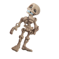 Limited Articulated Skeleton Keychain V1