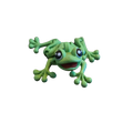 Mini Frog Keychain V1 (MultiColor)