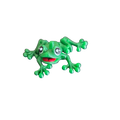 Mini Frog Keychain V2 (MultiColor)