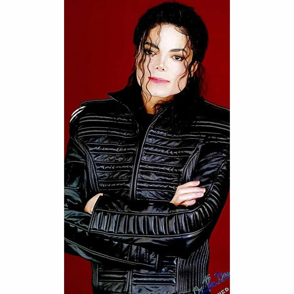 Michael Jackson Man In The Mirror Leather Jacket