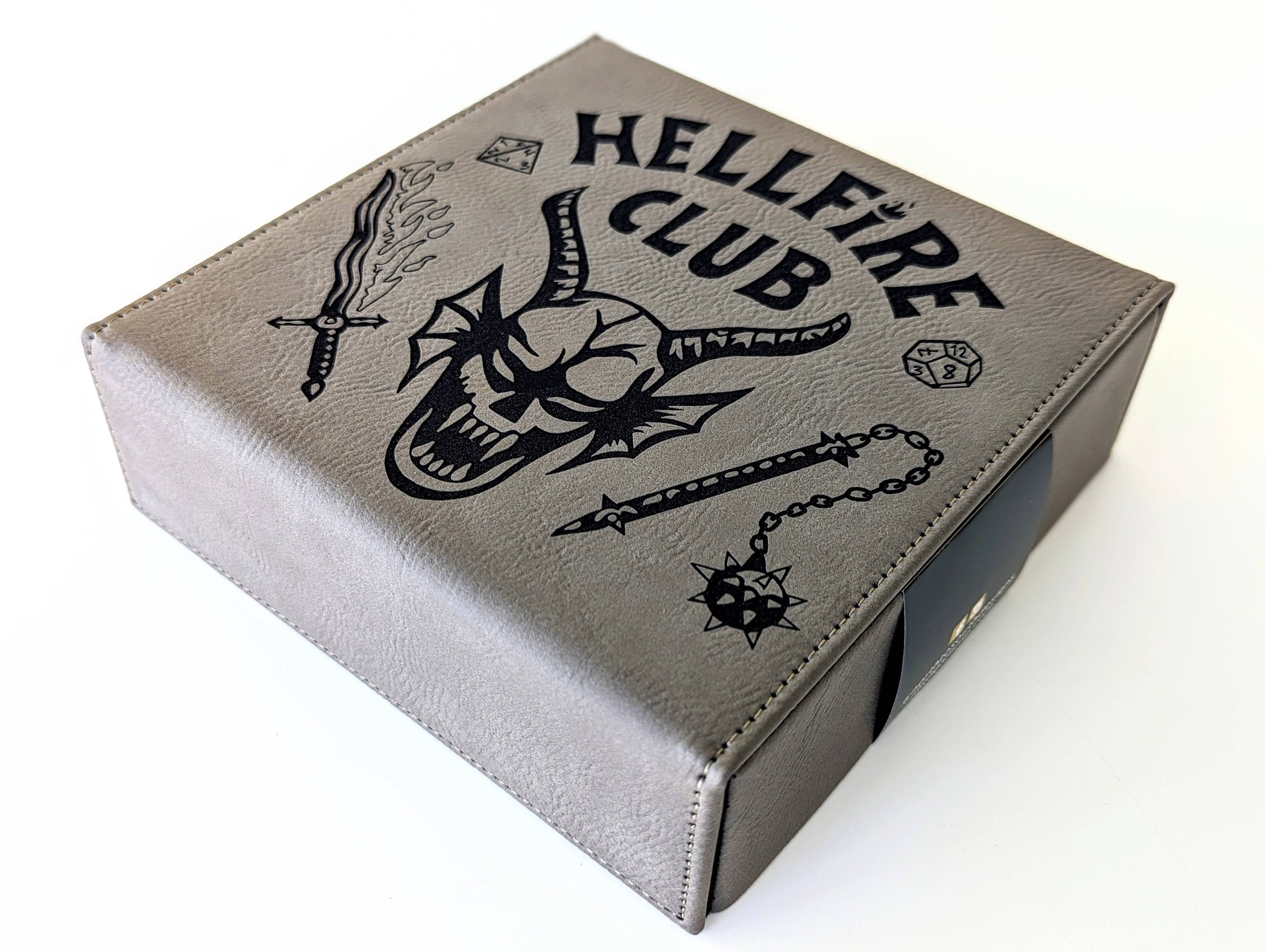 Hellfire Club - D&D - Vegan Leather Dice Box