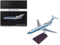 Boeing 727-100 Commercial Aircraft "Eastern Air Lines" (N8120N) Silver with Blue Stripes "Gemini 200" Series 1/200 Diecast Model Airplane by GeminiJets  free shipping USA