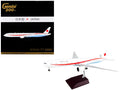 Boeing 777-300ER Commercial Aircraft "Japan Air Self-Defense Force (JASDF)" White with Red Stripes "Gemini 200" Series 1/200 Diecast Model Airplane by GeminiJets  free shipping USA