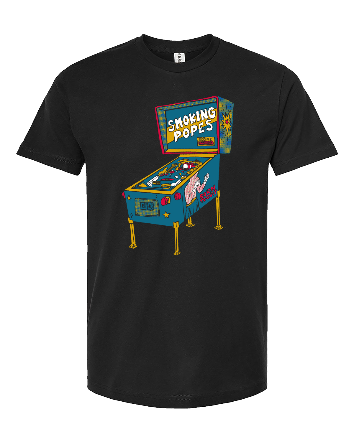 Smoking Popes "Born To Quit Pinball" Tee Shirt