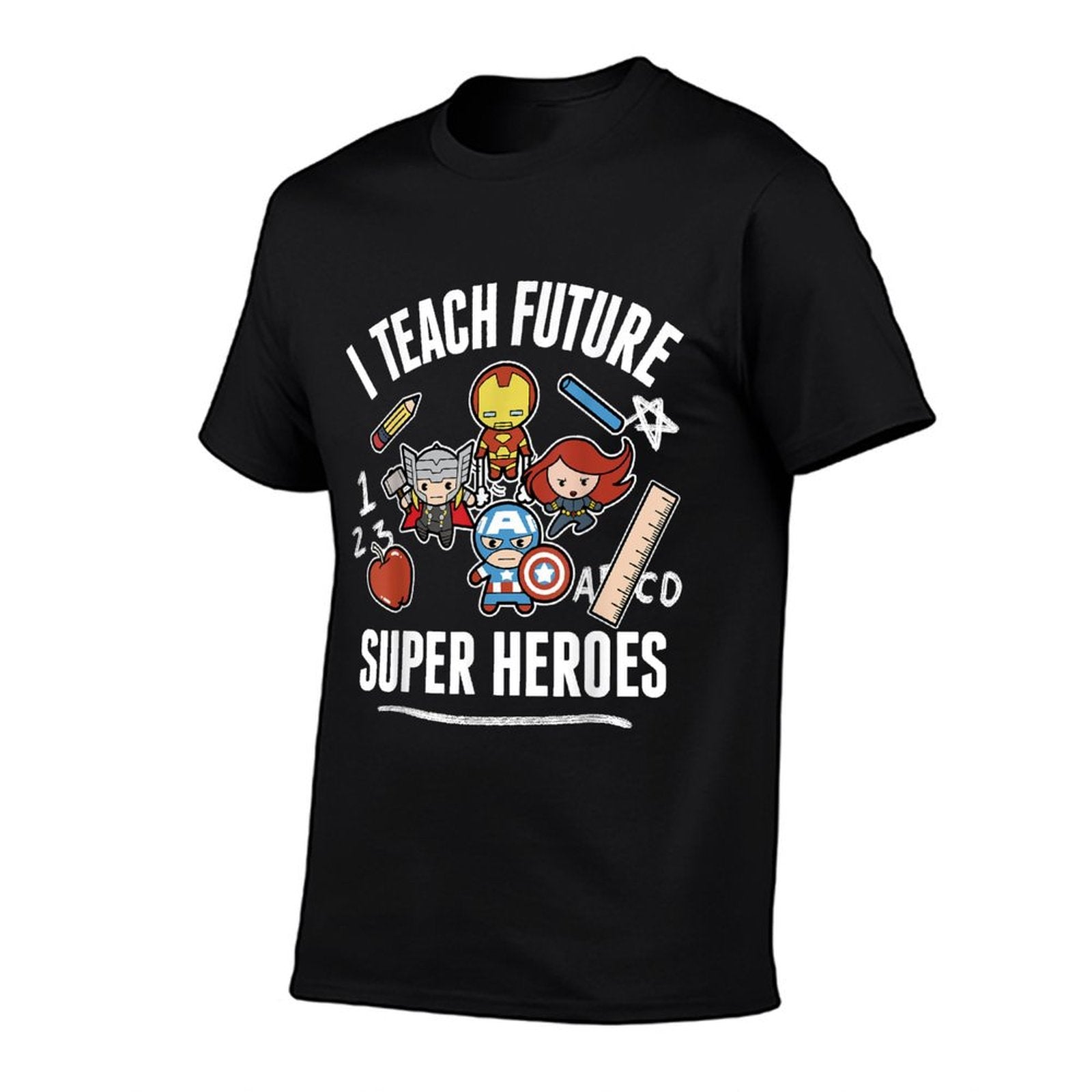 Marvel Avengers Classic I Teach Super Heroes Graphic T-Shirt