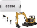 CAT Caterpillar 308 CR Next Generation Mini Hydraulic Excavator with Work Tools and Operator "High Line" Series 1/50 Diecast Model by Diecast Masters  free shipping USA