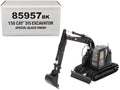 CAT Caterpillar 315 Track Type Hydraulic Excavator Special Black Finish with Operator "High Line" Series 1/50 Diecast Model by Diecast Masters  free shipping USA