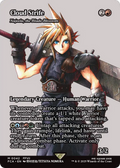 Cloud Strife - Najeela, the Blade-Blossom (Showcase) (FCA-042) - FINAL FANTASY: Through the Ages / Cloud Strife (Borderless) Foil