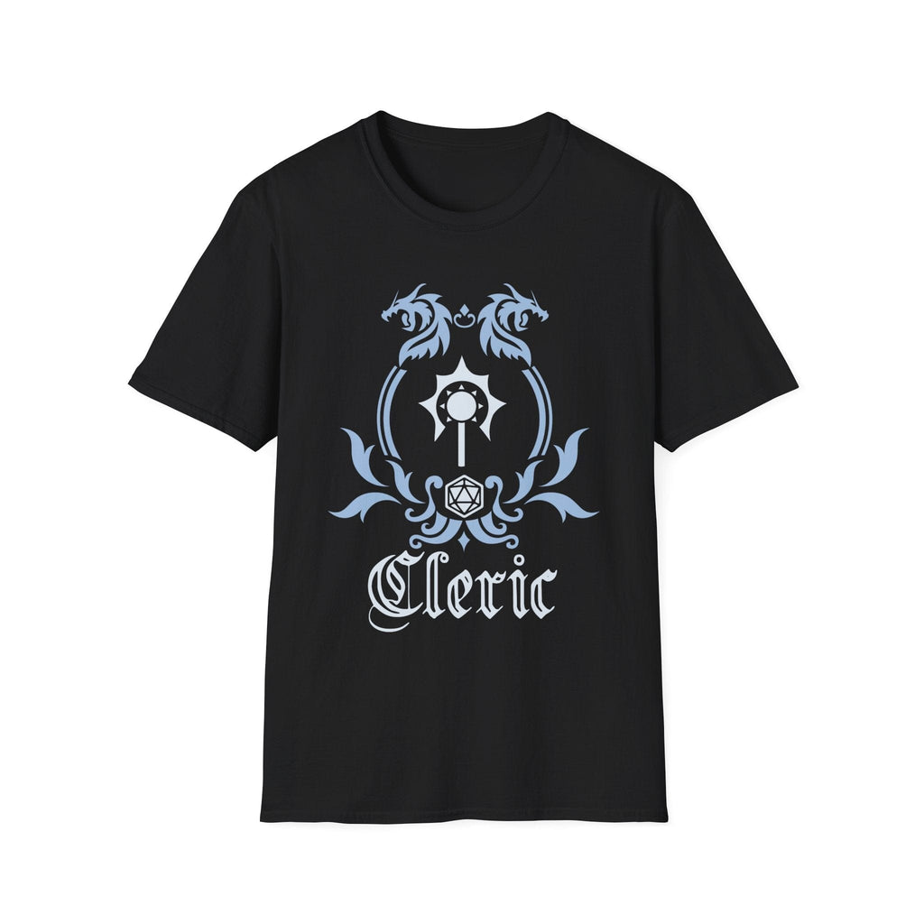 D&D Cleric Class Simple Emblem T-Shirt