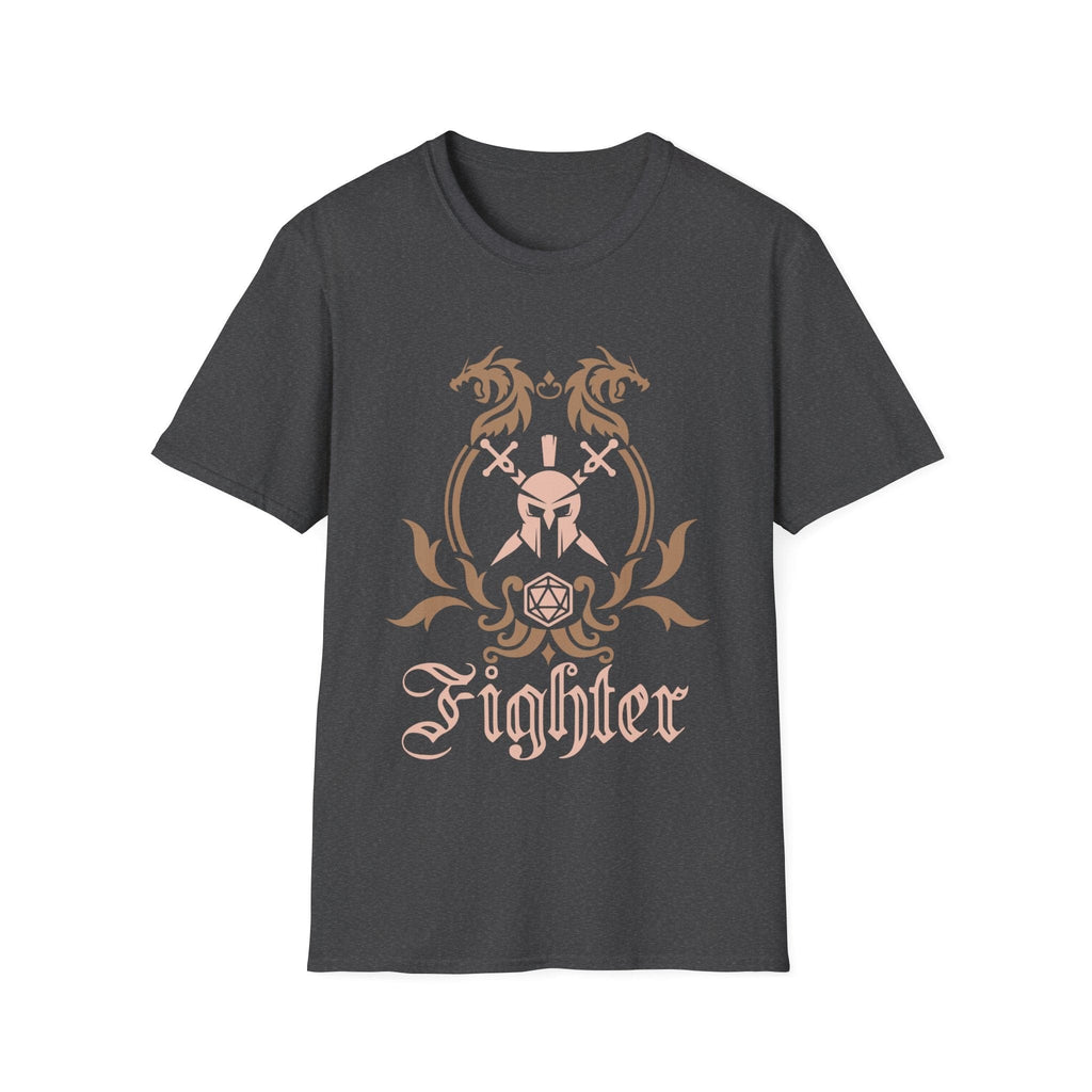 D&D Fighter Class Simple Emblem T-Shirt