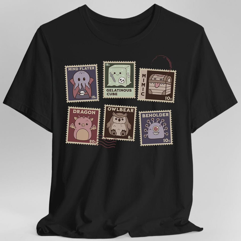 D&D Monster Stamps T-Shirt