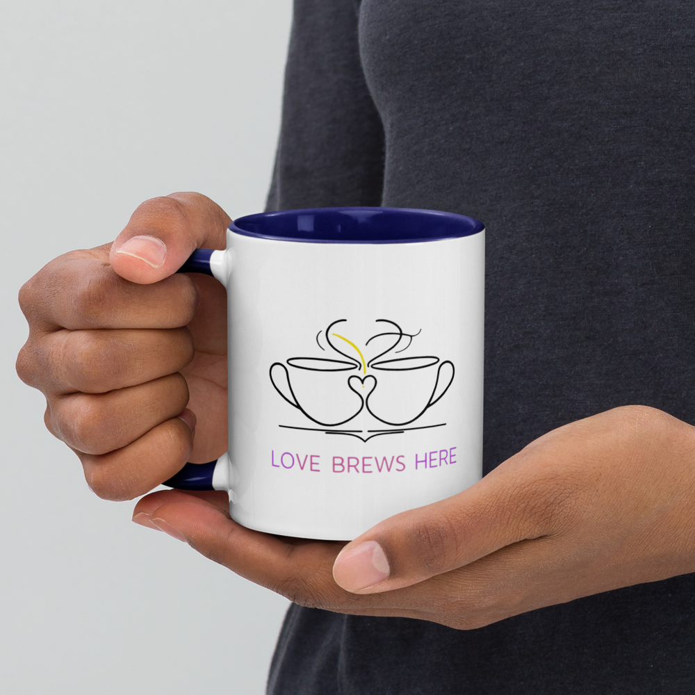 Love Brews Here - Colored Mug