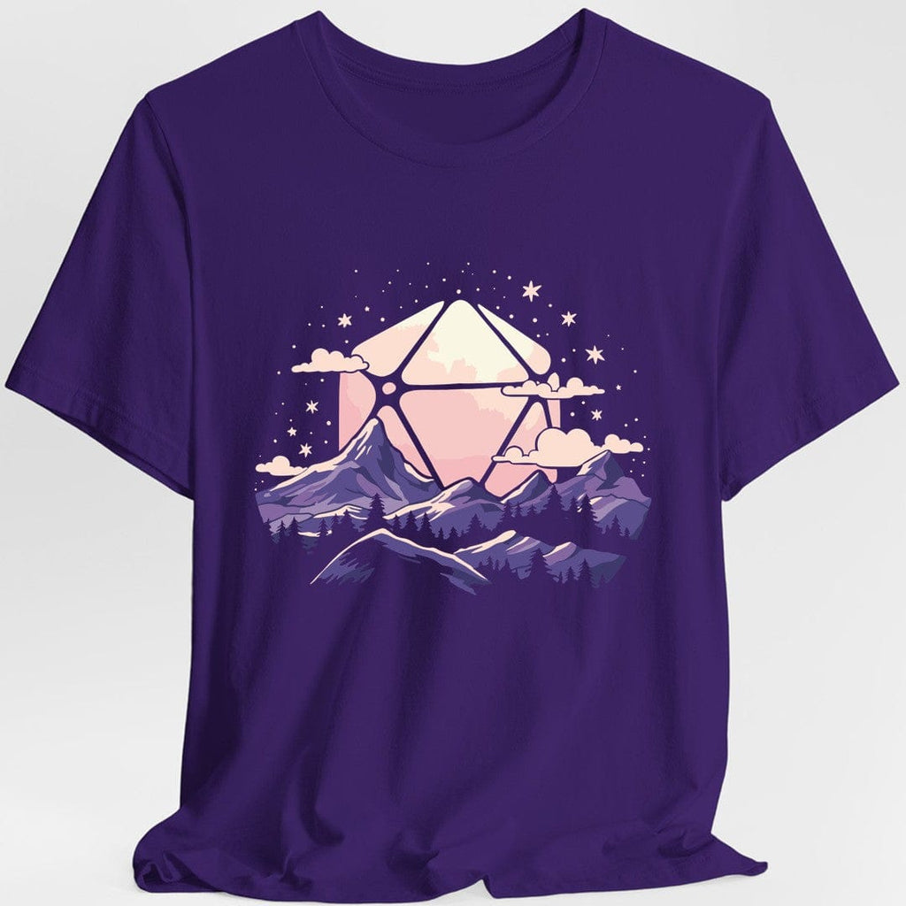 D20 Moon Landscape T-shirt