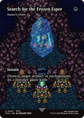 Search for the Frozen Esper - Nature's Claim (Showcase) (FCA-047) - FINAL FANTASY: Through the Ages / Search for the Frozen Esper (Borderless) Foil