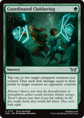 Coordinated Clobbering (DSK-173) - Duskmourn: House of Horror
