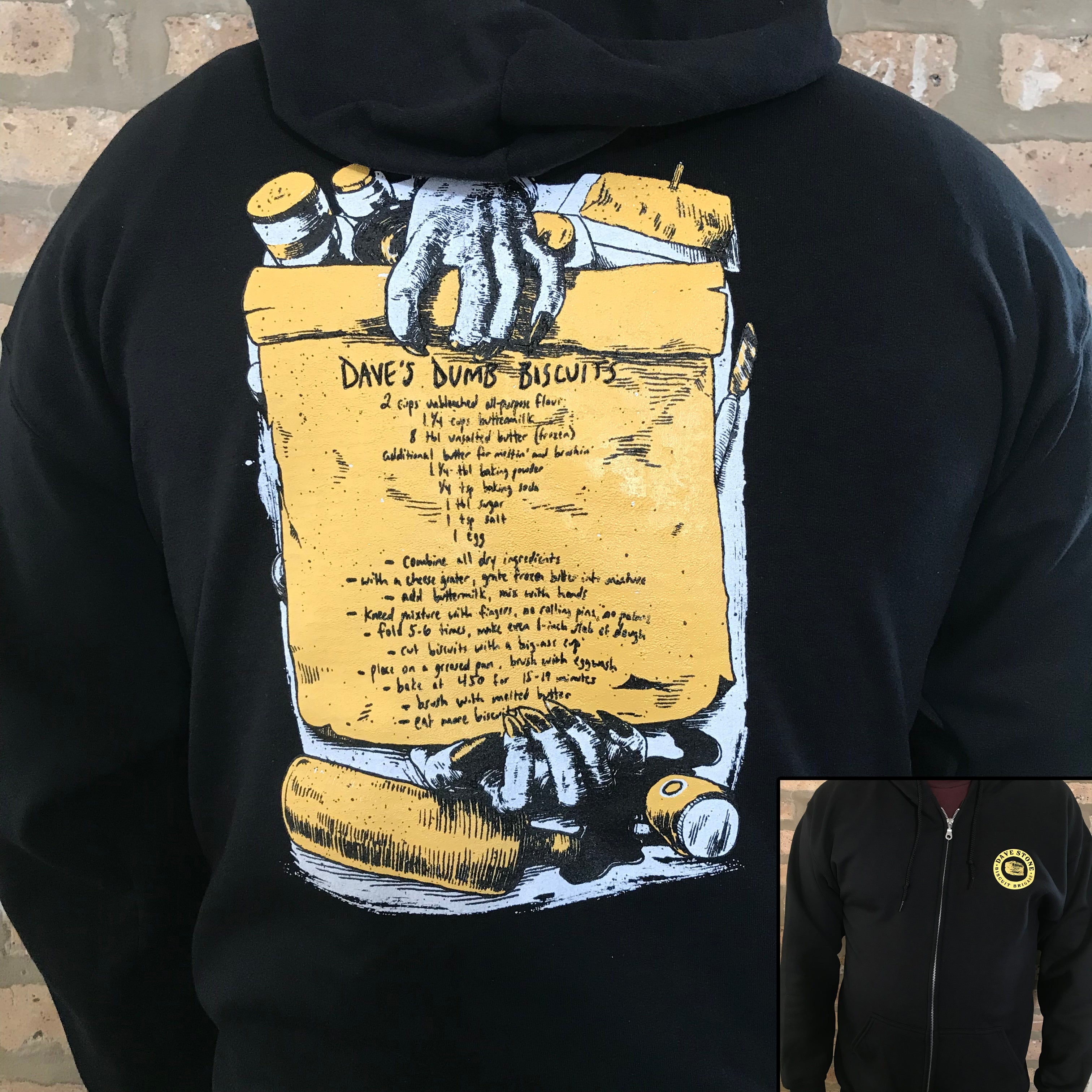 Dave Stone “Biscuit Brigade" Zip-up Hoodie