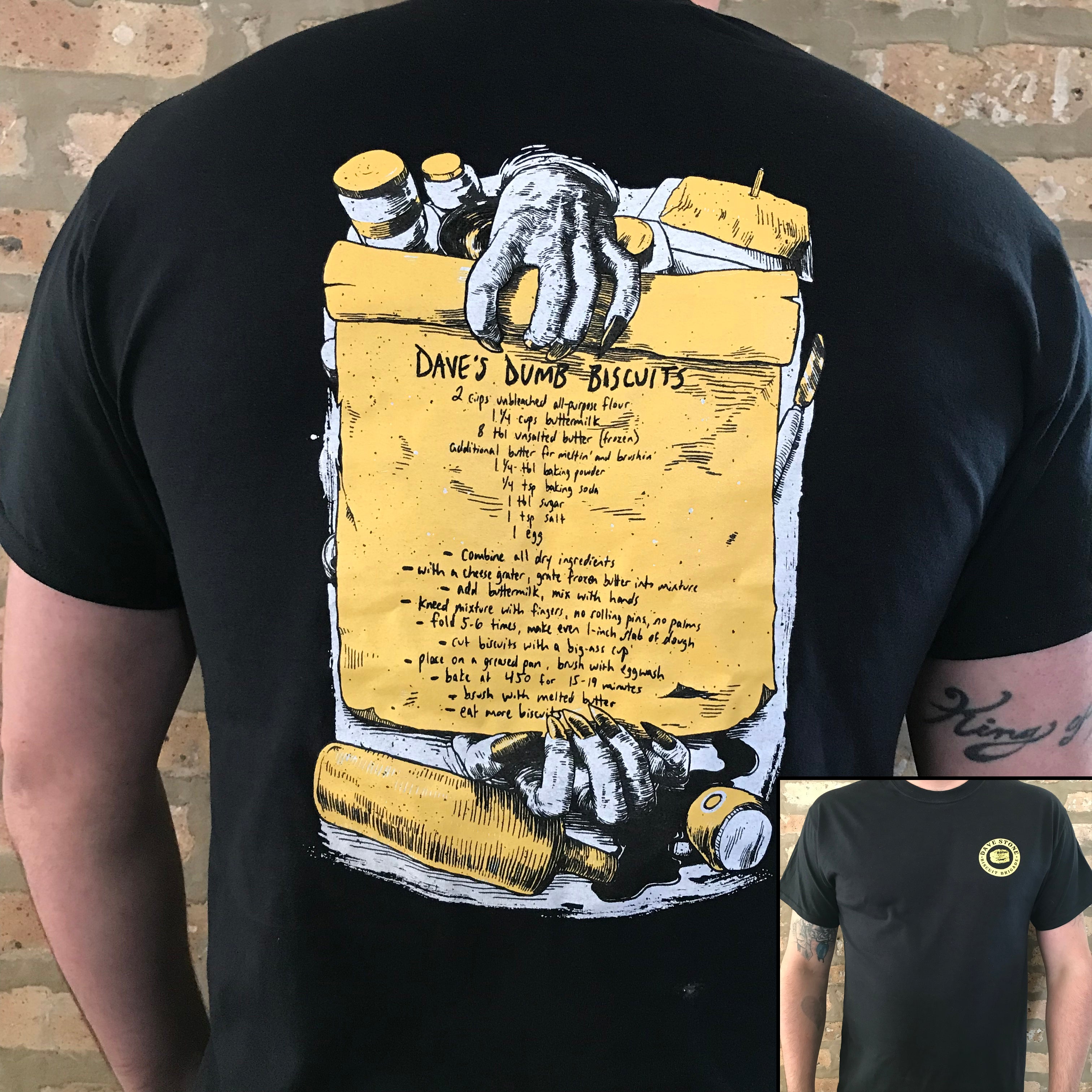 Dave Stone "Biscuit Brigade" Tee Shirt