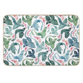 Dragon Fire Blue & Green  Non-Slip Bath Mat